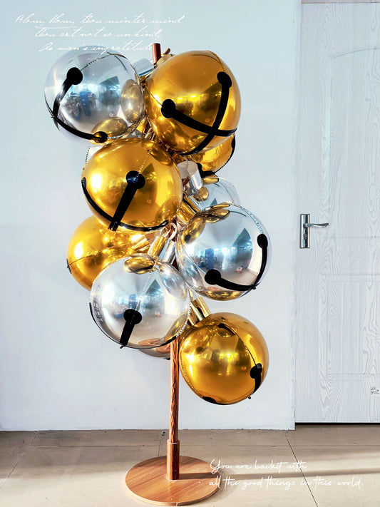 DIY Christmas Bell Ornament Balloon Kit  10count/Pack