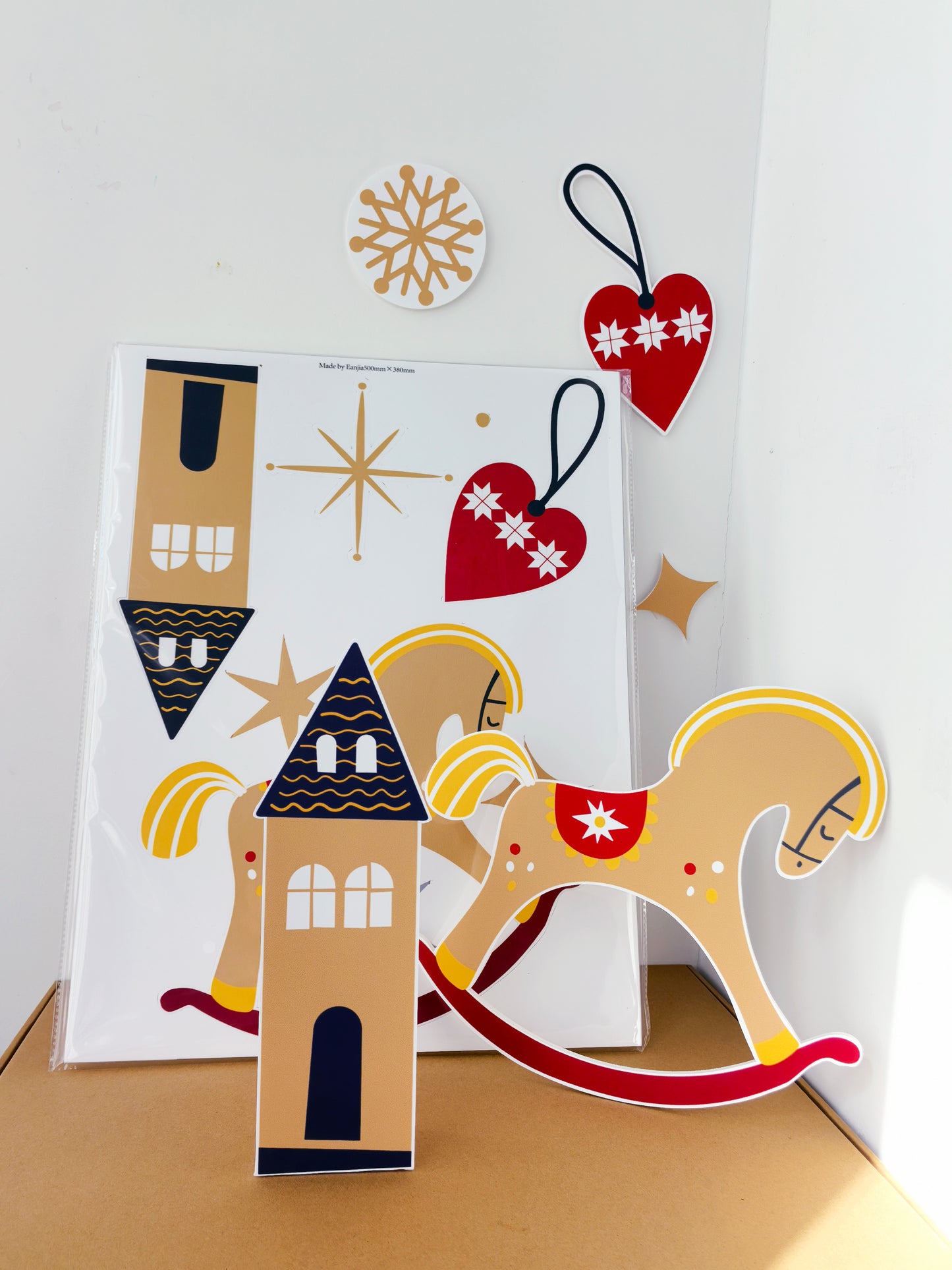 Standee Christmas Cutout Decor| Christmas Tree Nutcracker Ballet Girl Foam Board for Festival Decorations