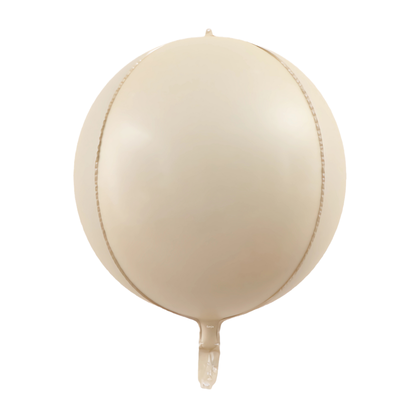 22 inch 4D Orbz Foil Balloons Coffee, caramel, cream
