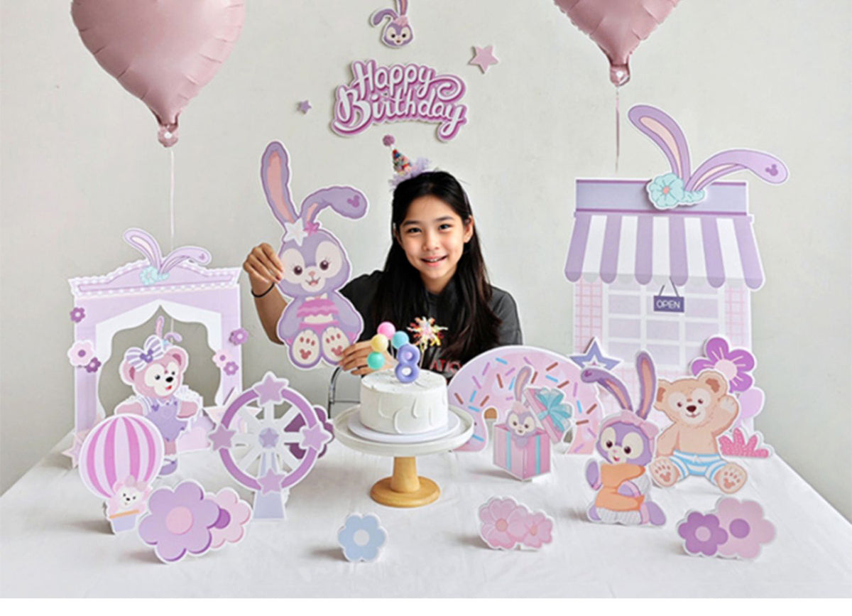 StellaLou & Duffy Standee Birthday Party Decor Coutouts Set of 29 Pieces