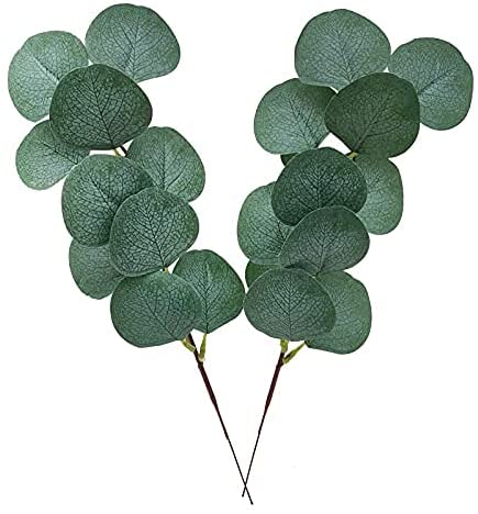 Eanjia 12inch Artificial Eucalyptus 10pcs