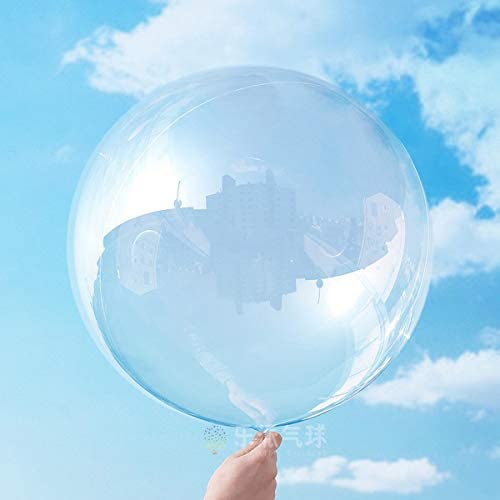 Eanjia 10inch Crystal Bubble Balloon 50pcs Pack