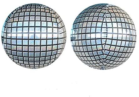 Laser Disco Ball Balloons Disco Party Decoration New - Temu