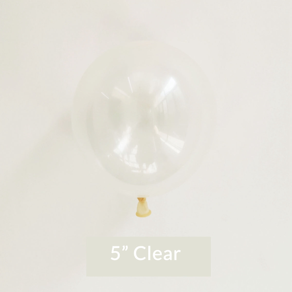 5" Standard Latex Balloons (100pcs/bag) 88g