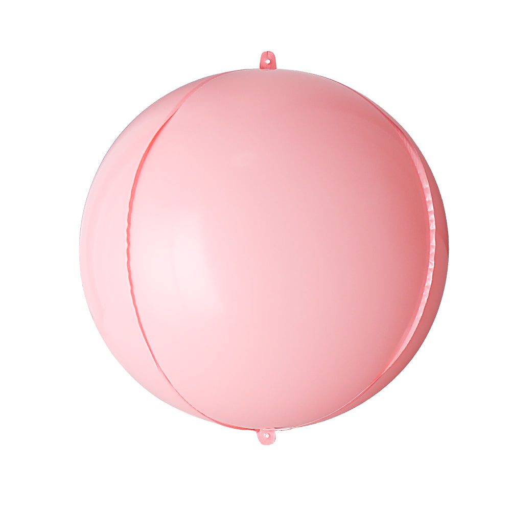 Eanjia Macaron Pink 4D Foil Balloons 7inch 14inch 16inch 22inch