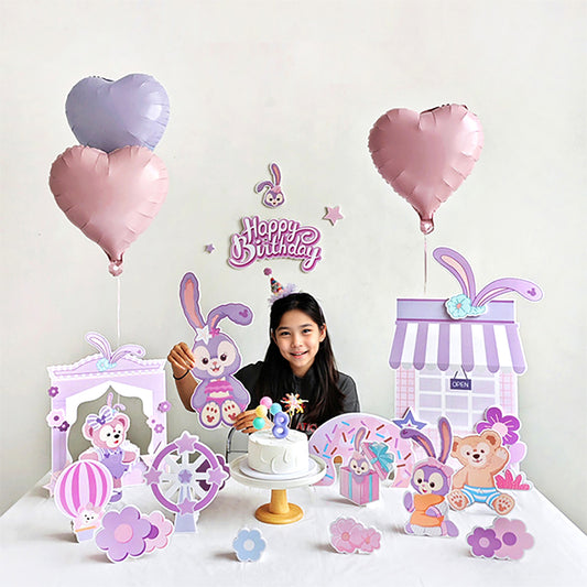 StellaLou & Duffy Standee Birthday Party Decor Coutouts Set of 29 Pieces