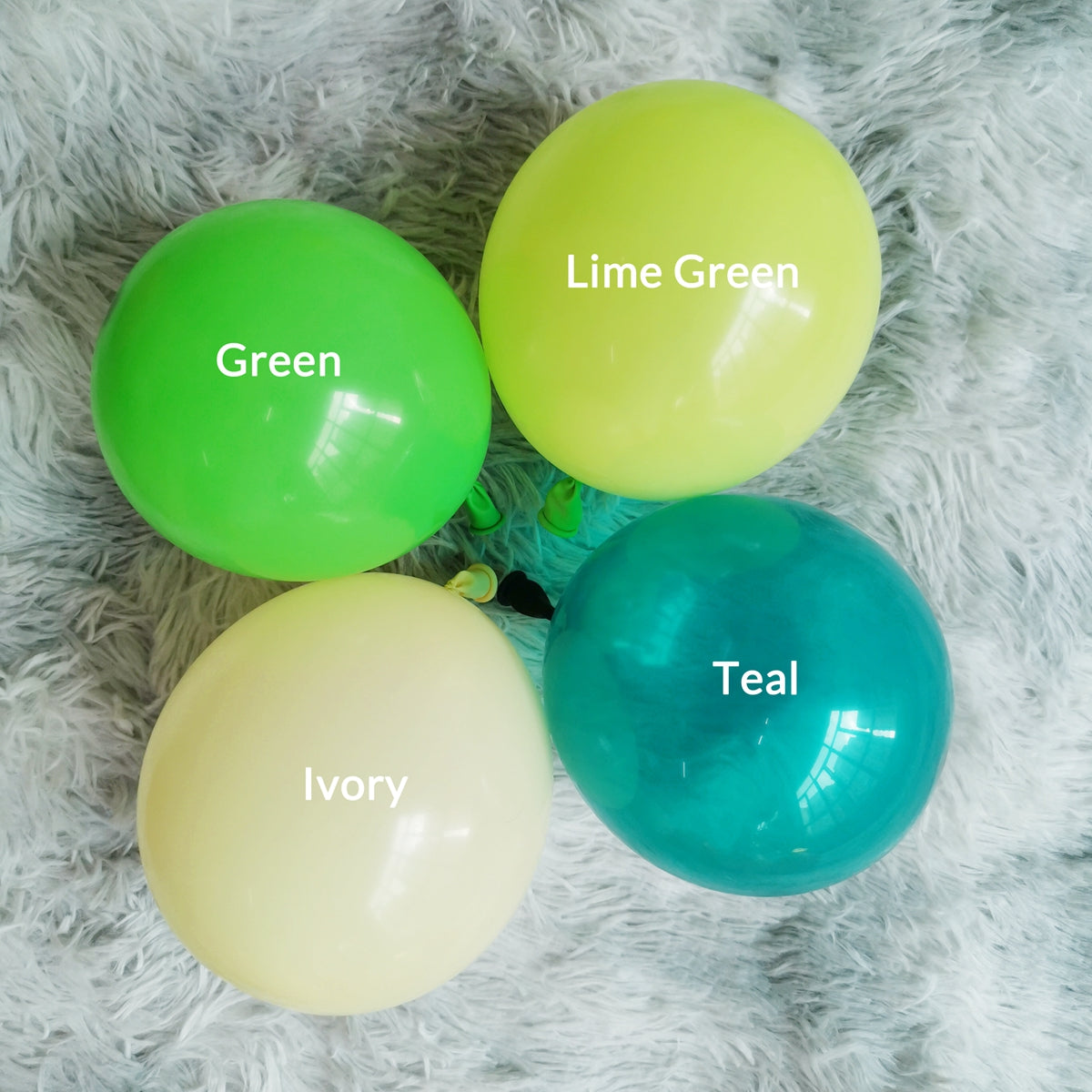 5" Natural Latex Balloons 100pcs /Pack  21colors  220g