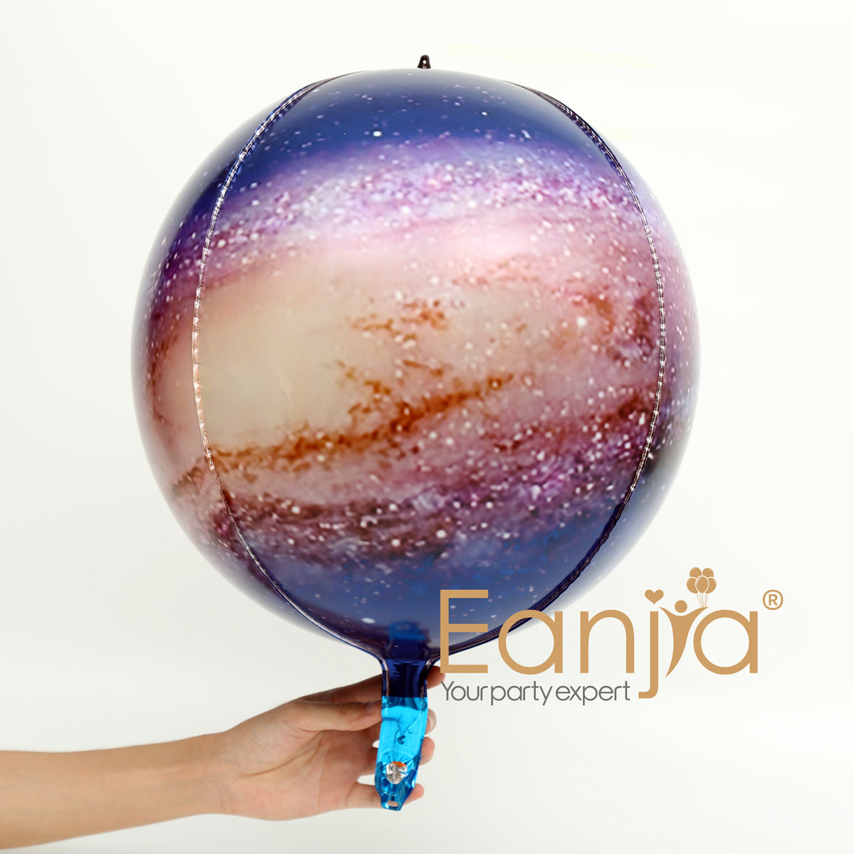 Eanjia 4D Orbz Foil Balloons Galaxy 16inch